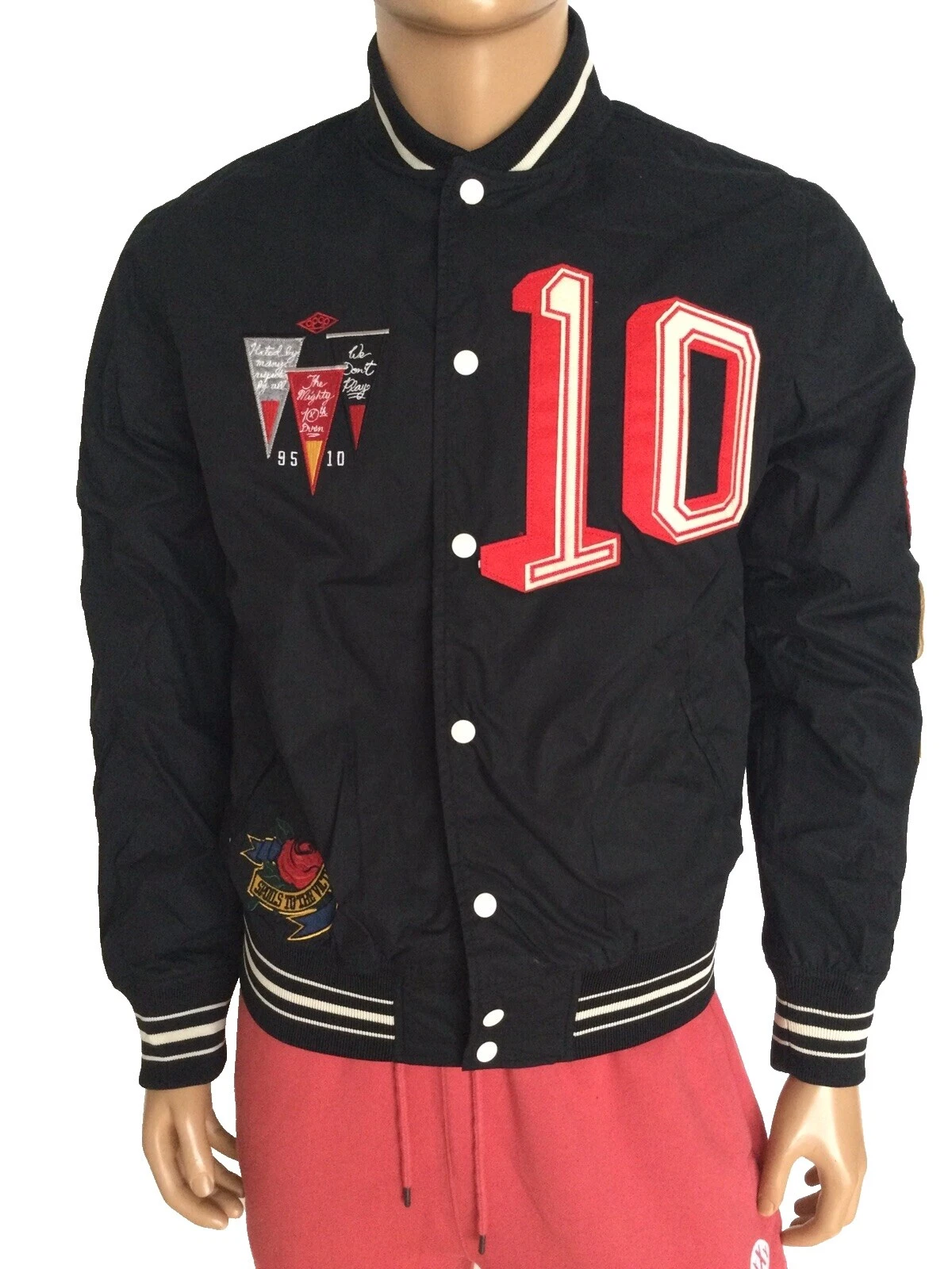 10.Deep sudaderas de Algodón Negro para Hombre