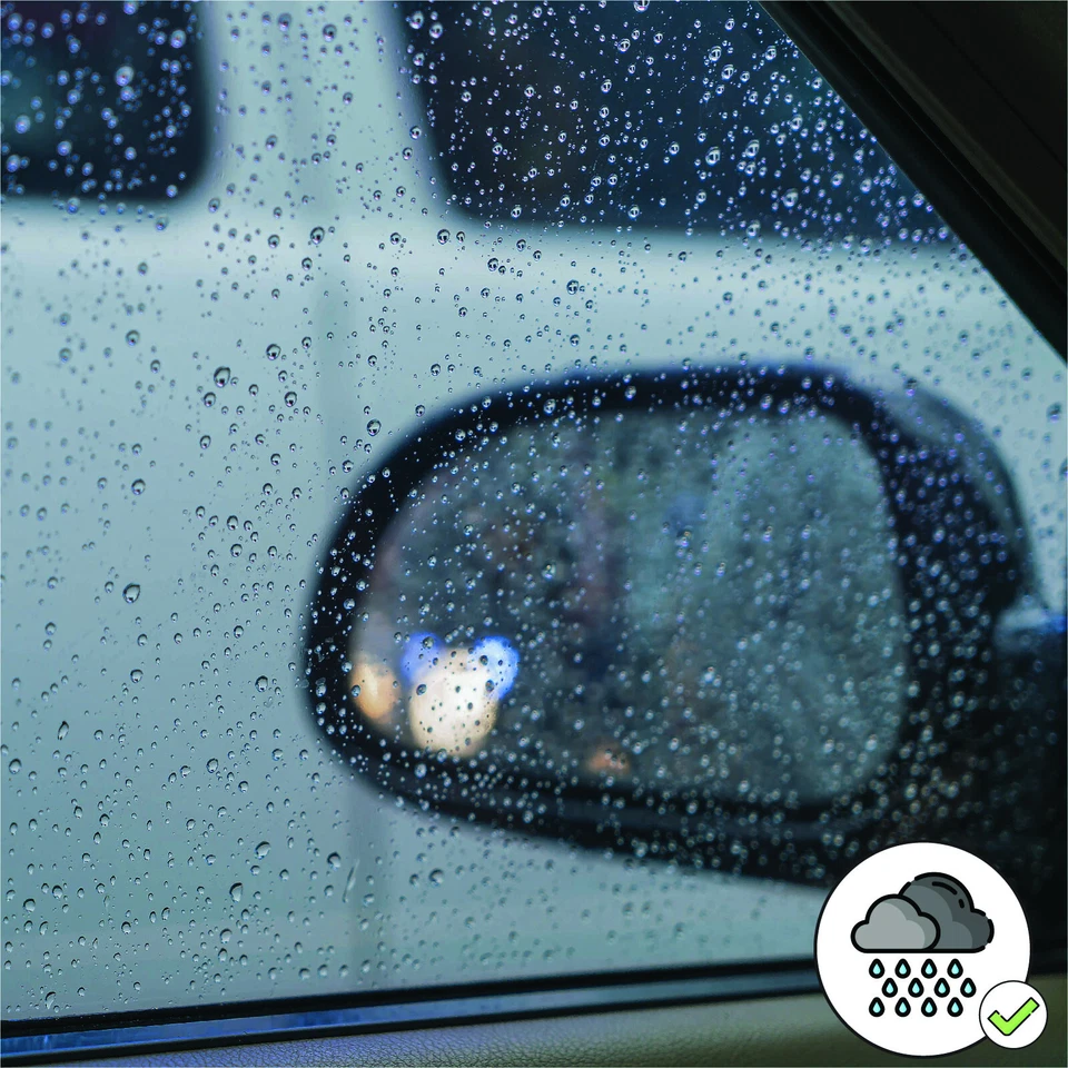 Deflectores de viento en canal para Hyundai Veloster 2012-2017 parasoles protector de lluvia Foto 4 de 4