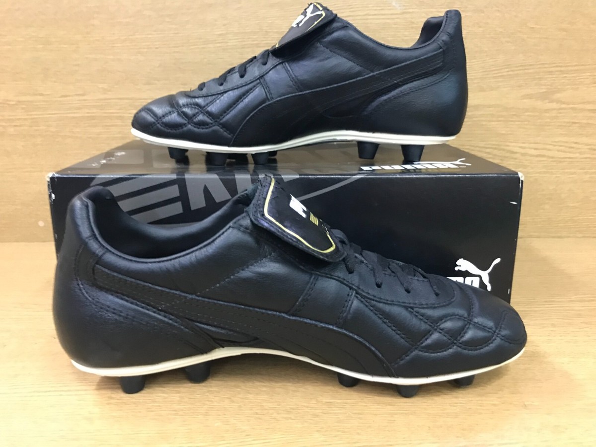 Puma vintage King Classic Soccer Cleats BlackxBlack US7.5