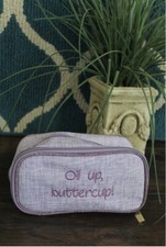 Essential Oil Purple Zipper Carrying Case - T...
