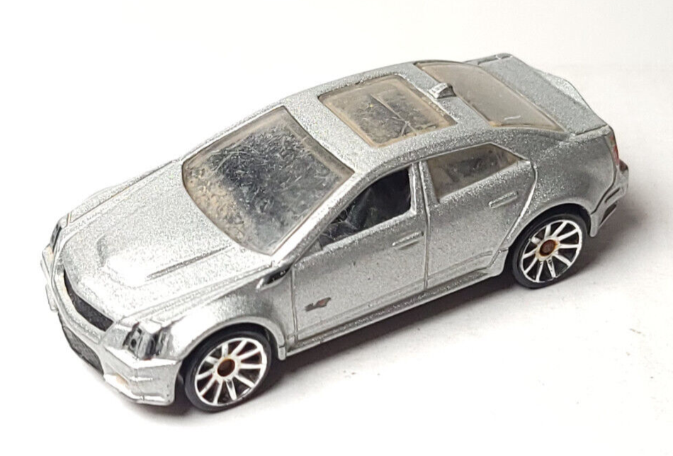 Hot Wheels loose '09 Cadillac CTS-V CTSV silver 2010 New Models