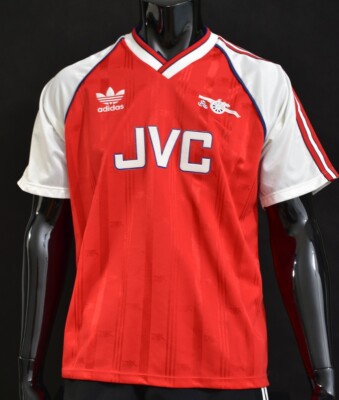 GUNNERS 1988-90 adidas Arsenal Home Shirt SIZE XL 42-44 mens