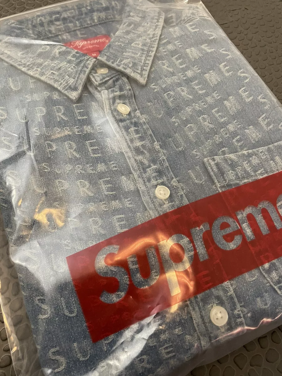 Supreme Jacquard Denim Shirt