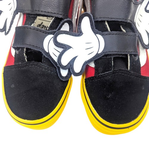 Vans x Disney RARO Mickey Mouse Abrazo Vieja Escuela Tenis NUEVAS Niños Pequeños 12 - Imagen 6 de 13