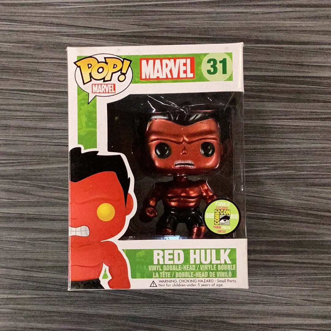 FunkoPOP! MARVEL RED HULK(レッドハルク) Funko POP! Marvel: Captain America Brave New World Red Hulk