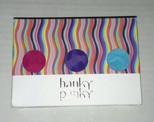 NEW IN BOX HANKY PANKY LACE ORIGINAL RISE THONG 3-PACK ASSORTED COLORS ONE SIZE