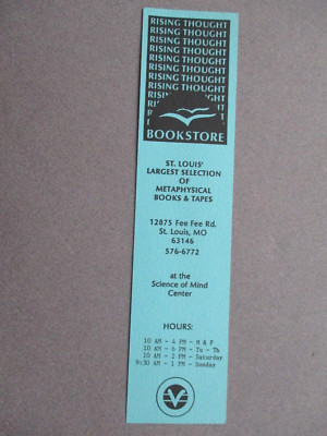 BOOKMARK Bookshop Rising Thought Bookstore Fee Fee Rd St Louis Missouri USA