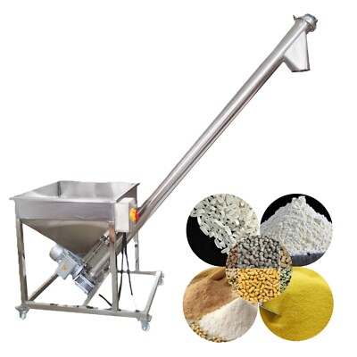 110V Screw Type Automatic Feeding Machine Particle Screw Conveyor Machines