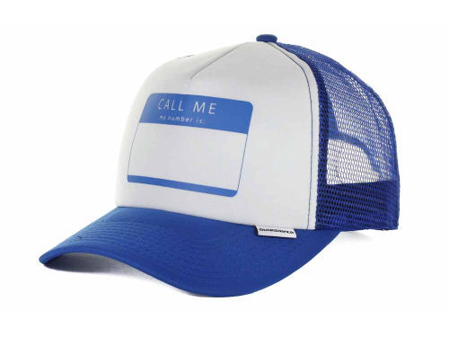 Quiksilver Diggler Call Me Adjustable Meshback Truckers Cap 