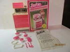 Barbie Stove/Microwave Oven 1982 #2417 In Box With Instructions & Accessories