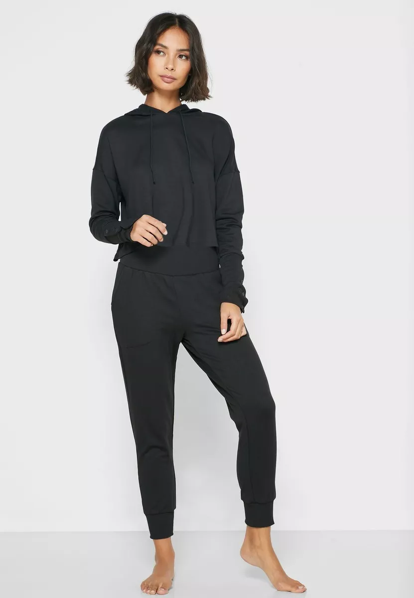 NEW Nike Flow Hyper Pocket 7/8 Yoga Pants - CJ3827-010 - Black