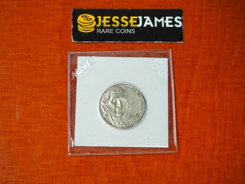 2017 S ENHANCED JEFFERSON NICKEL IN COIN FLIP FROM THE 225TH ANNIVERSARY SET