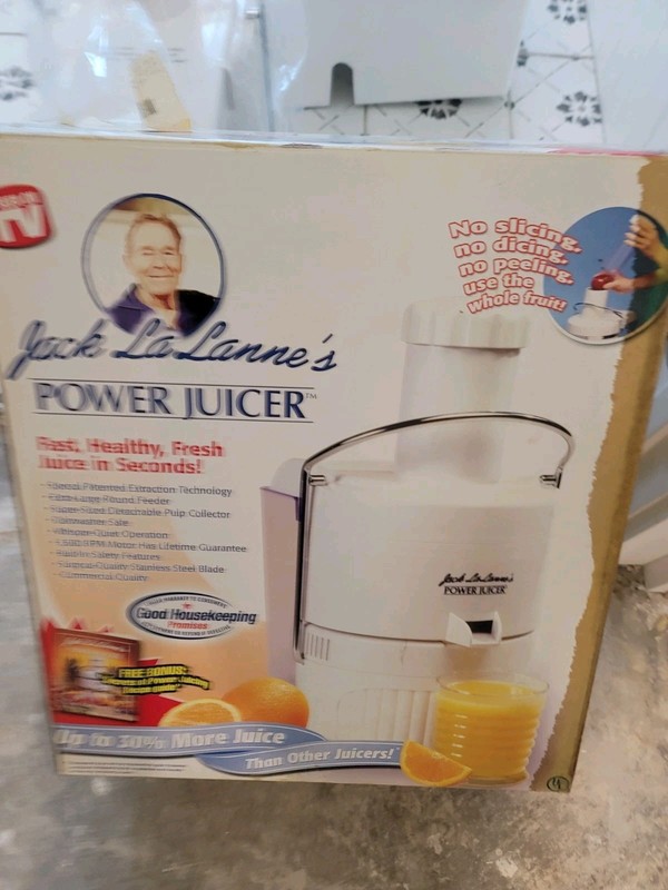 Vintage JACK LALANNE'S Power Juicer From Robinson's May 2005