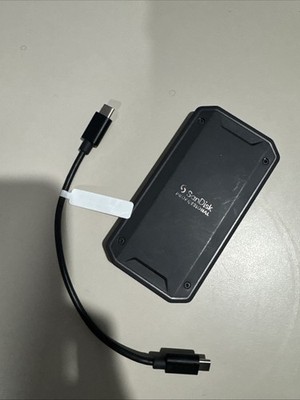 SanDisk Professional PRO-G40 SSD Memory Drive with Thunderbolt 3