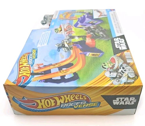 Hot Wheels Racer Verse Star Wars Grogu Vs: The Mandalorian Playset - Picture 12 of 16