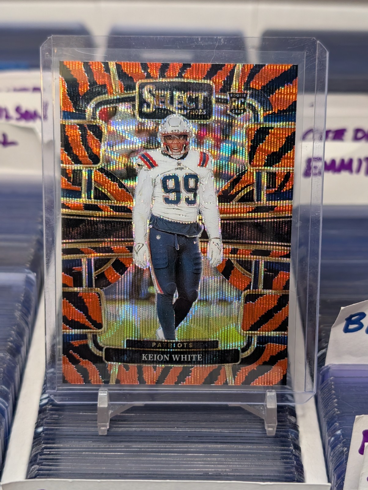 Keion White Panini Select #69 Tiger