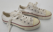 Converse Chuck Taylor All Star Low Top White Youth Size 13 Shoes