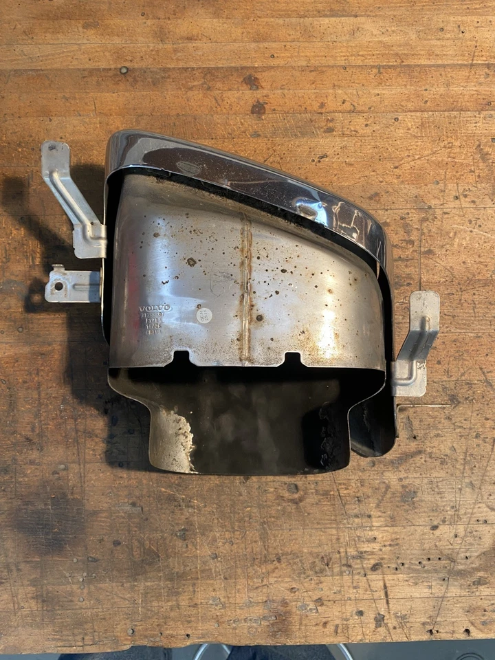 Volvo XC90 2020-2021 doble escape cromado silenciador puntas OEM 31353397 31353398 Foto 3 de 4