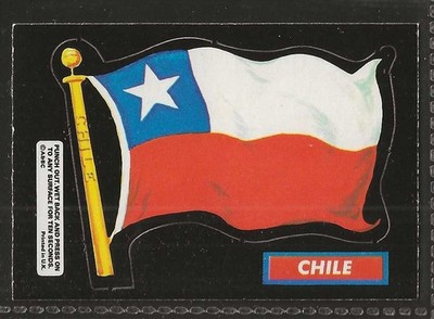 A&BC-FLAGS (CUT-OUTS) 1971-#13- CHILE 