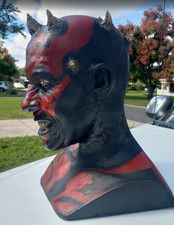 1 Star Wars Life Size Bust Darth Maul Star Wars Prop 1/1 Scale Great Piece**