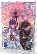 Acrylic stand/acrylic panel Kiyoka Kudo & Miyo Saimori (volume 4 cover design)