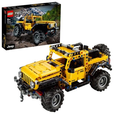 LEGO Technic 42122 Jeep Wrangler 4x4 Geländewagen Bauset Kinder