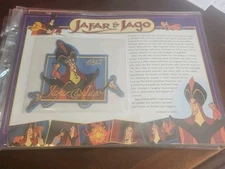 jafar & iago and willabee and ward 9x12 patch disney collection sheet w&w