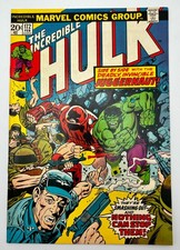 The Incredible Hulk #172 (Marvel - February 1974) Hulk vs Juggernaut