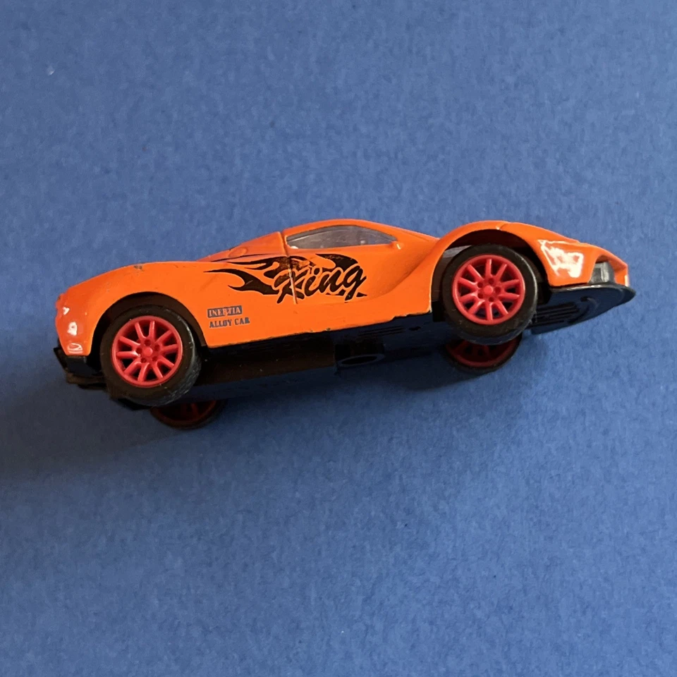 MACCHININA AUTO MODELLINO - 7 X 3 CM - N. 12 ARANCIONE ALLOY CAR - Immagine 3 di 4