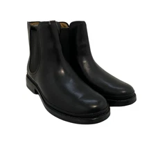 Mens I Travel Waterproof Boots - Black Leather, Size 43 EUR [APM25361]