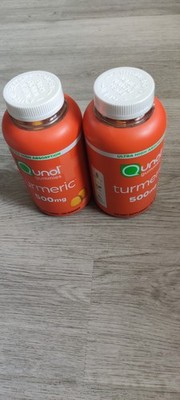 Qunol Turmeric and Ginger with Black Pepper Gummies, Joint Health Support, 90 Co