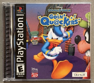 Disney's Donald Duck: Goin' Quackers (Sony PlayStation 1, 2000) PS1 - Complete