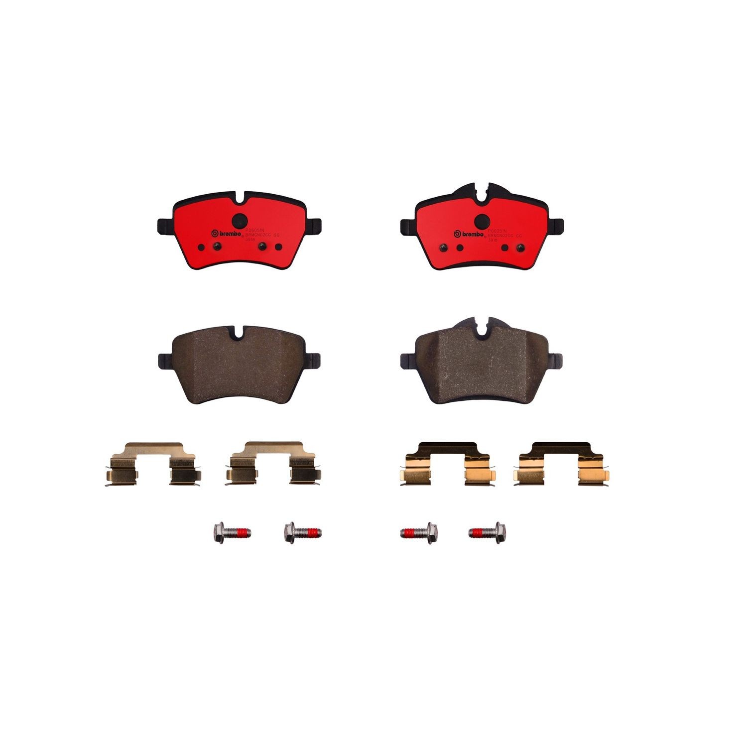 Brembo P06036N Disc Brake Pad Set For 05-11 323i 325i 325xi 328i 328xi 330xi Z4