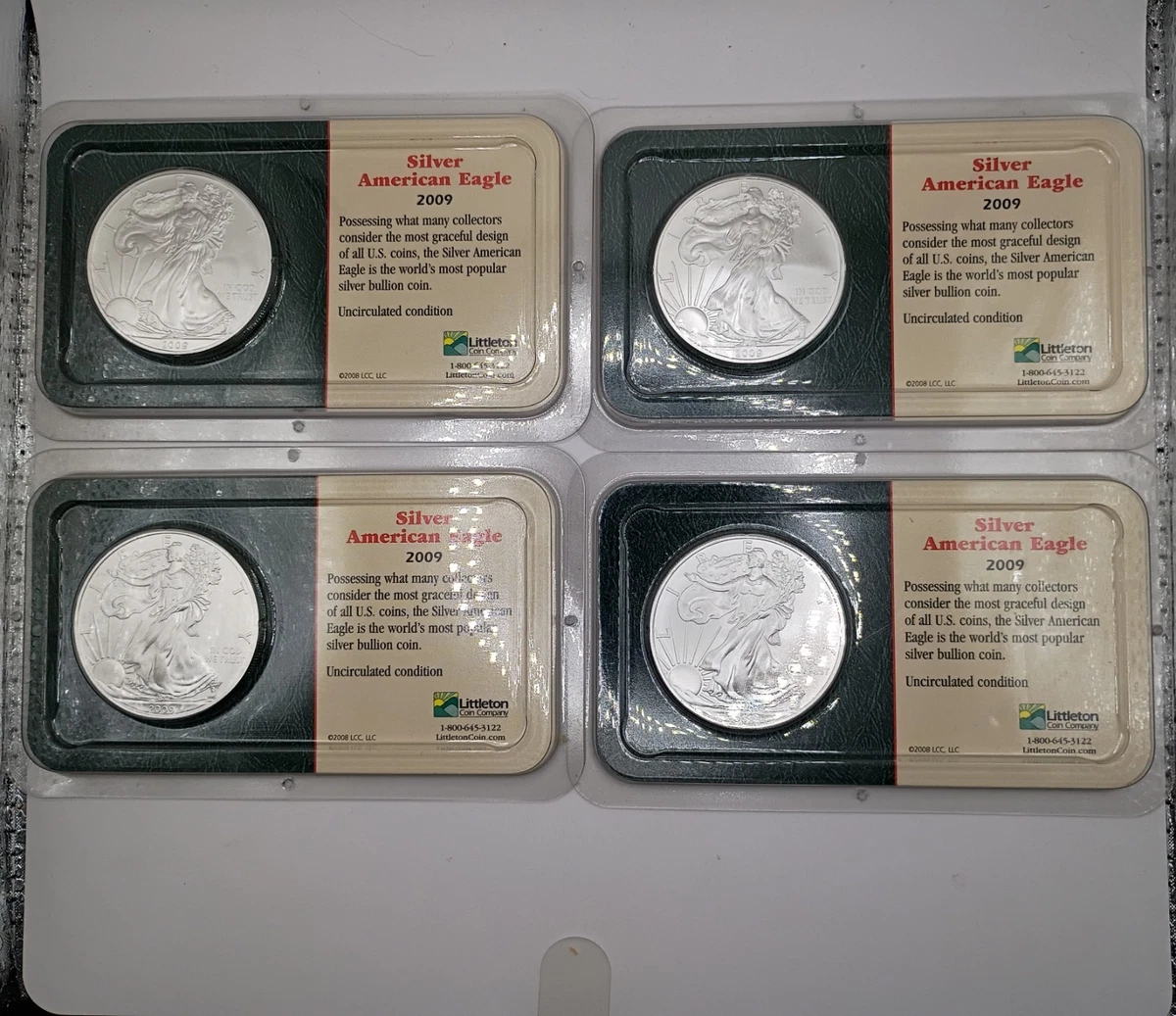 American Eagle Uncertified 2009 Silver Bullion Coins for sale | eBay