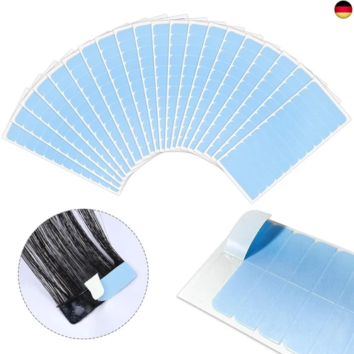 EBANKU 240 Stücke Ersatztapes für Tape In Hair Extensions Ersatztapes K - Bild 1 von 7