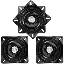 3 PCS 6 Inch Bar Stool Swivel Plate Heavy Duty 360 Replacement Mechanism
