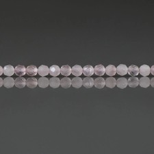 AAA Pink Morganite Beads Micro Faceted Beads 2mm 15" Natural Pale Pink Gemstone