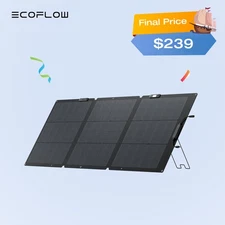 EcoFlow 160W Portable Solar Panel Kit for Power Station for outdoor