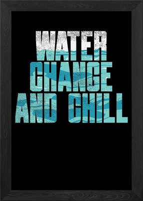 Gerahmtes Wandbild Poster Leinwanddruck Bild mit Wasserwechsel und Kühlung
