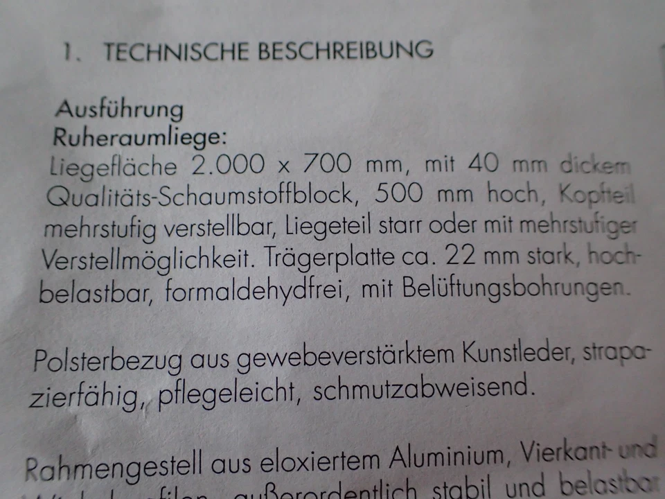 Söhngen Praxisliege - Bild 2 von 2