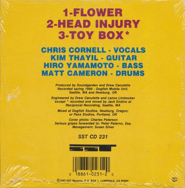 Soundgarden Flower CD Single Car 002 - Bild 2 von 4