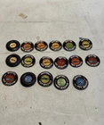 Lot of 17 Vintage Mattel Hot Wheels Metal Tin Pin Button Badge 1967
