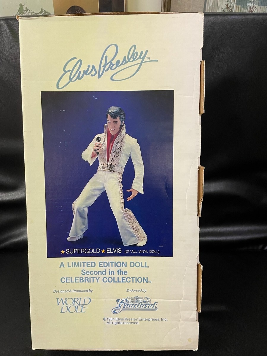 エルヴィスプレスリースーパーゴールド・エルヴィス限定版 1984年ワールドドール エルヴィスプレスリースーパーゴールド・エルヴィス限定版 1984