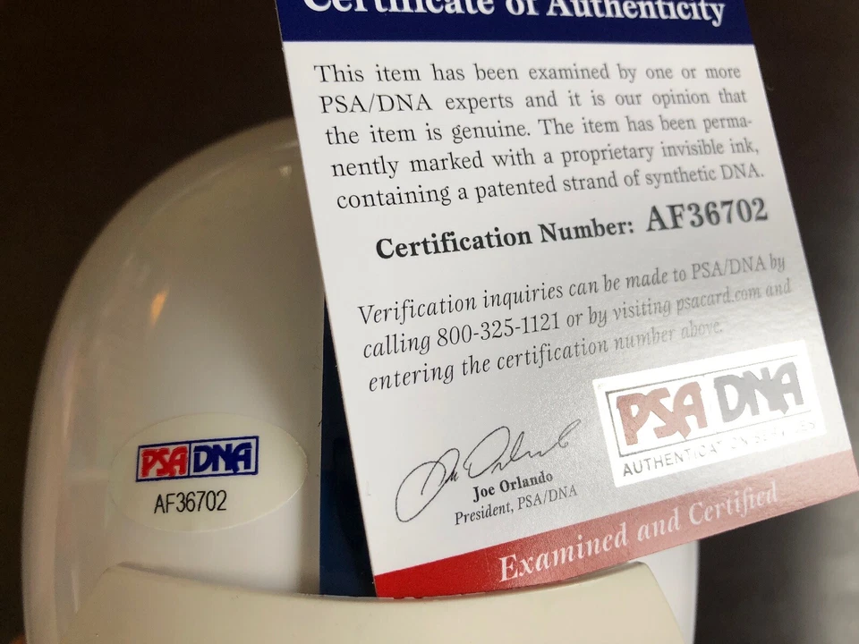 Perris Campbell Ohio State Authentic Signed Colts Mini Helmet PSA/DNA COA - Image 3 of 3