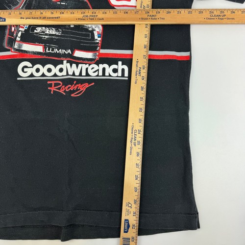 Camiseta vintage de una sola puntada para hombre talla XL Dale Earnhardt Goodwrench #3 dos lados - Imagen 4 de 10