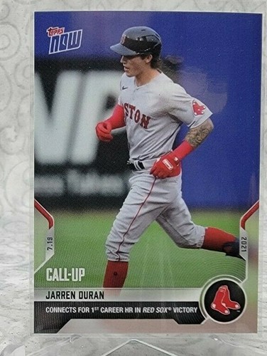 2021 Topps Now 529 Jarren Duran