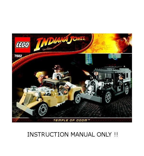 Lego indiana jones 7682 hot sale