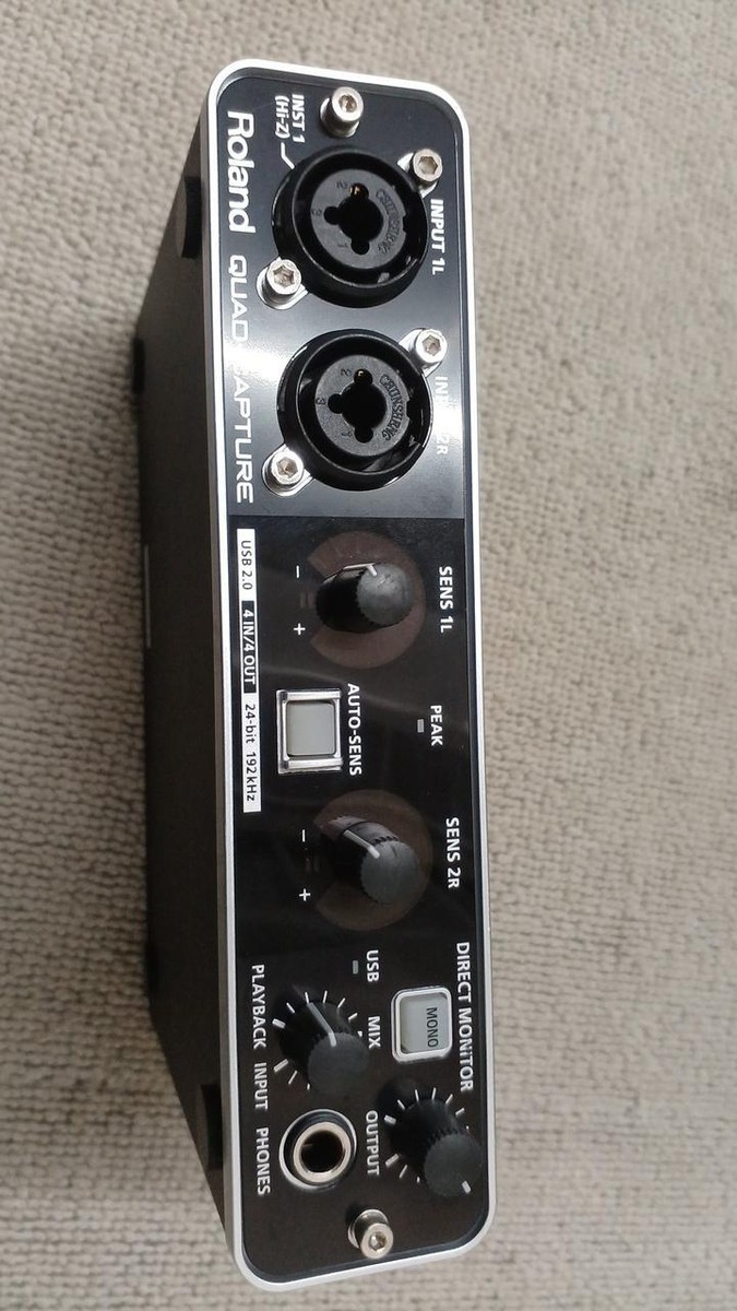DTM・DAW Roland Quad-capture Roland - QUAD-CAPTURE | USB 2.0 Audio Interface