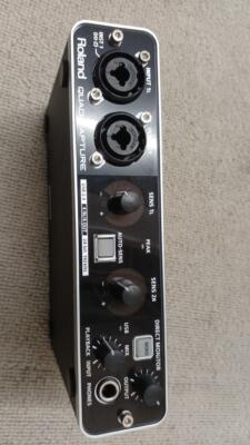 Roland QUAD-CAPTURE Audio Interface Good Condition Used from