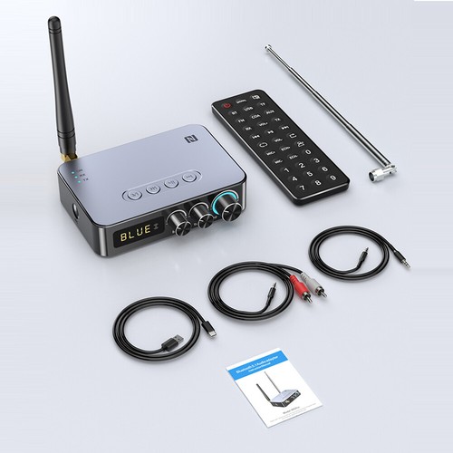 Nadajnik Odbiornik Wielofunkcyjny adapter audio Kompatybilny z Bluetooth (M9 Pro) - Zdjęcie 9 z 12